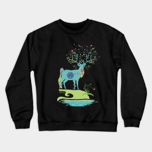 Mystical Deer Crewneck Sweatshirt